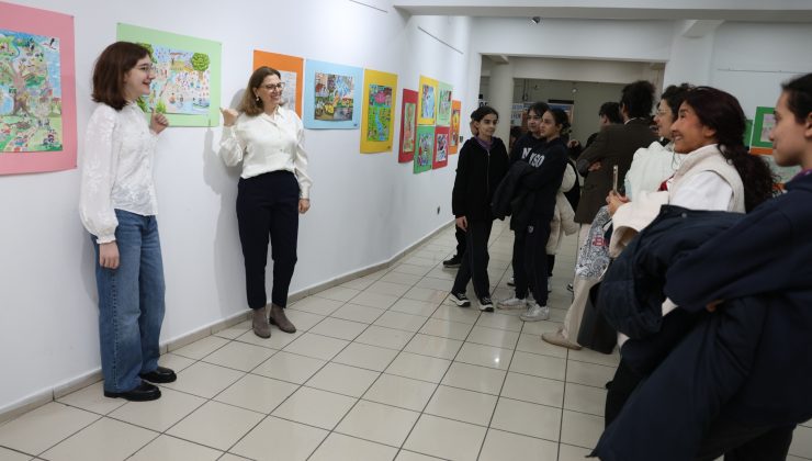 Nilüfer’in renkleri çocukların fırçasında canlandı