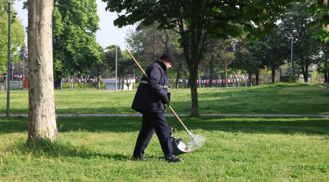 Merinos Parkı’nda kesintisiz bakım mesaisi