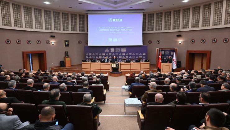 BTSO’da ortak akıl vurgusu: “Başarı birlikte geliyor”