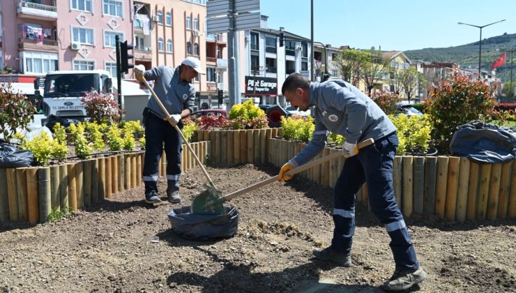 Gemlik’te yeşil alanlar büyüyor