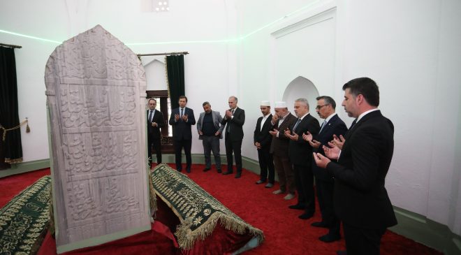 İshak Paşa Külliyesi’nde anlamlı anma