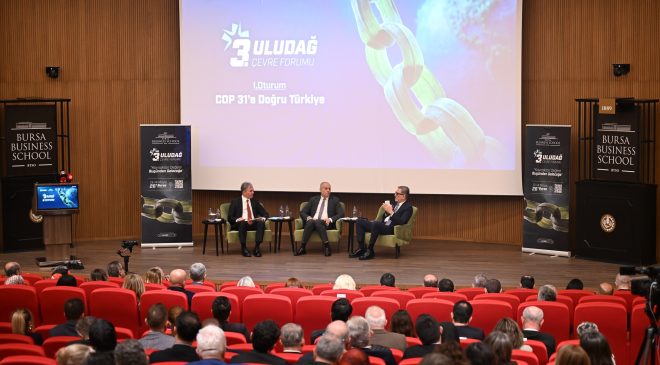 Uludağ Çevre Forumu’nda yeşil dönüşüm masaya yatırıldı