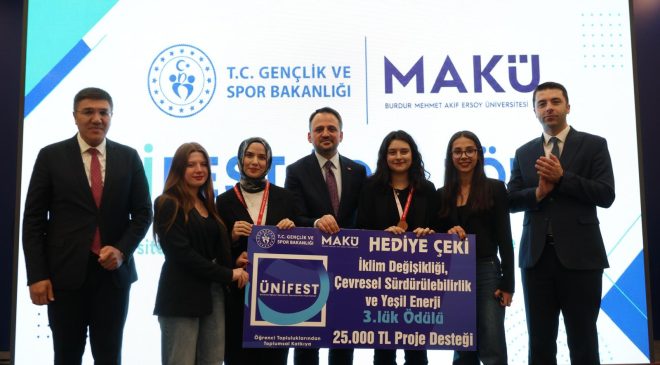 Burdur’da BTÜ rüzgârı: Üç dalda üç ödül
