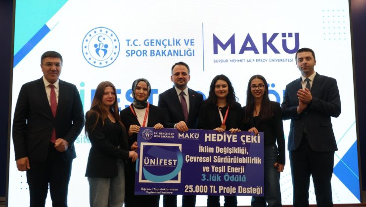 Burdur’da BTÜ rüzgârı: Üç dalda üç ödül