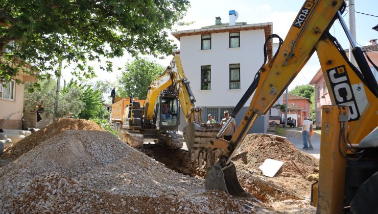 Bursa Büyükşehir Belediyesi’nden Nilüfer’e altyapı desteği