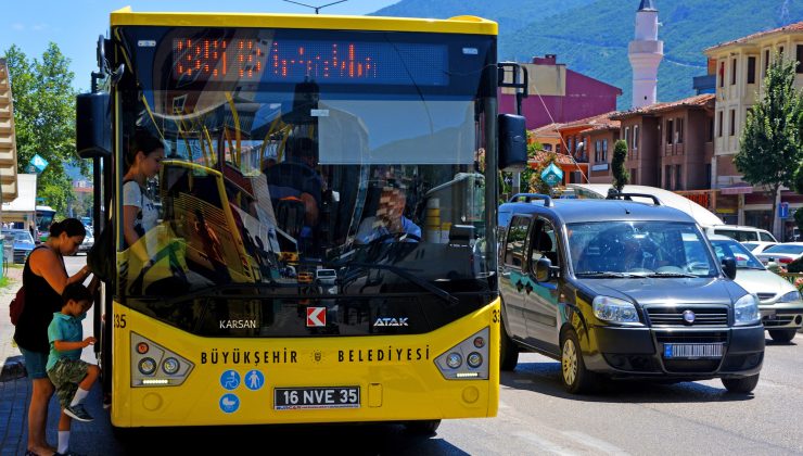 Bursa’da bayram boyunca ulaşım ve hizmetler kesintisiz sürecek