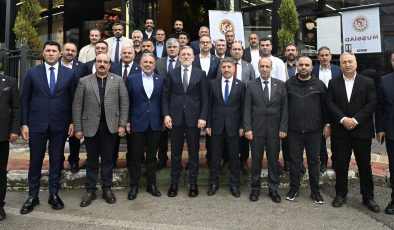Başkan Burkay MUŞSİAD üyeleri ile buluştu