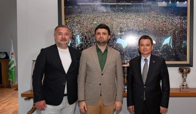 Osmangazi Belediyesi’nden Bursaspor’a şampiyonluk ve destek ziyareti