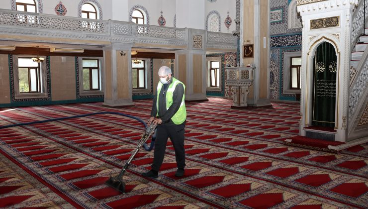Nilüfer’de ibadethaneler pırıl pırıl oldu