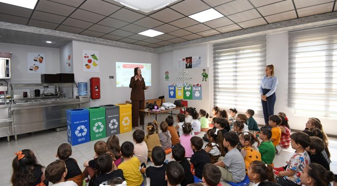 Osmangazi’de çocuklara doğayı koruma bilinci aşılandı