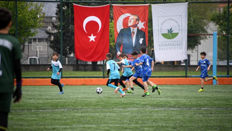 Geleceğin Futbolcuları Osmangazi’de yetişiyor