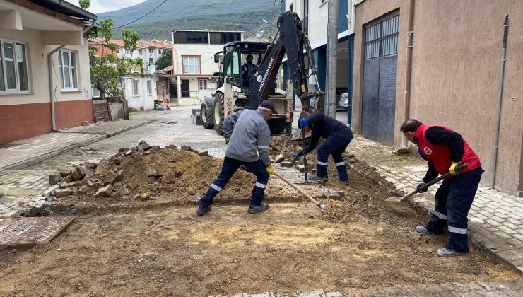 Gemlik’te yol ve altyapı sorunlarına anında çözüm