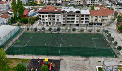 Gemlik’te sahalar daha güvenli hale getirildi