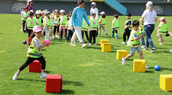 Nilüfer’de spor coşkusu bu kez minikler için yaşandı