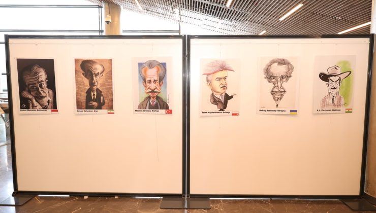 Uluslararası Orhan Kemal sergisi Osmangazi’de açıldı