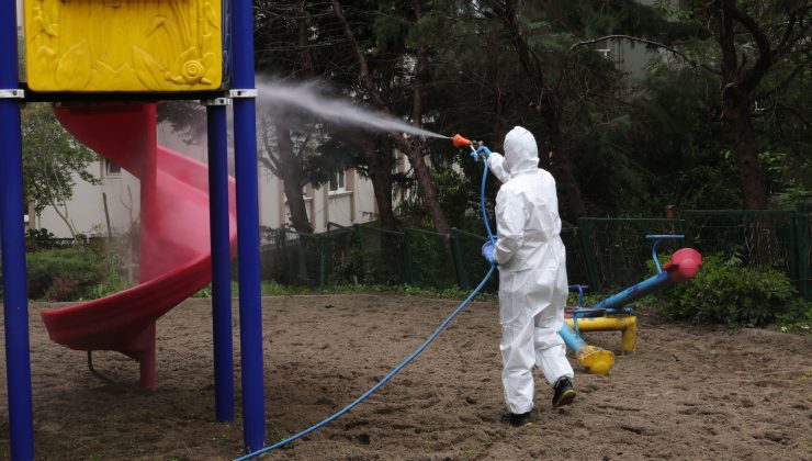 Osmangazi’de halk sağlığı için kesintisiz dezenfeksiyon mesaisi