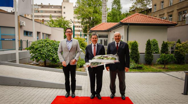 Erkan Aydın Saraybosna’da tarihi programlara katıldı
