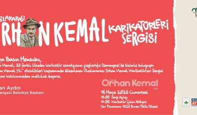 35 ülkeden sanatçılar Orhan Kemal için buluştu