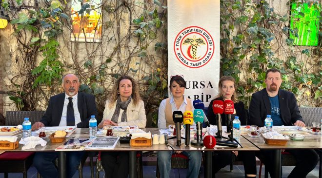 Bursa Tabip Odası’ndan basınla dayanışma mesajı