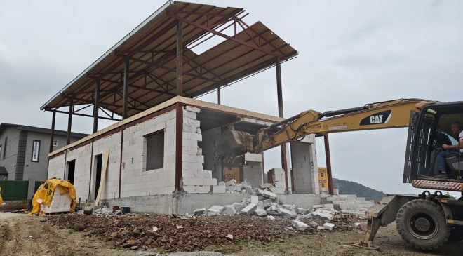 Nilüfer Belediyesi’nden kaçak inşaata tavizsiz müdahale