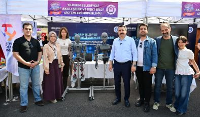 Yıldırım’da gençler geleceği teknolojiyle yakaladı