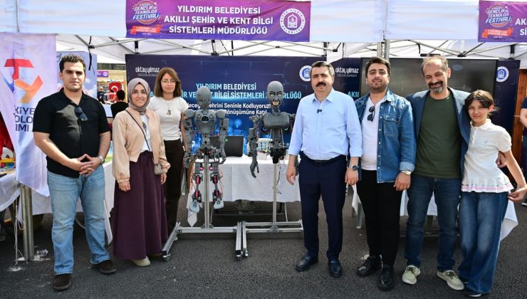 Yıldırım’da gençler geleceği teknolojiyle yakaladı
