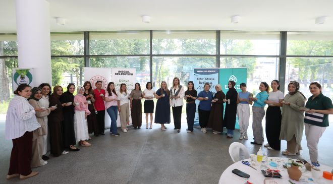 İnegöl Belediyesi’nden Çevre Haftası’na workshoplu başlangıç
