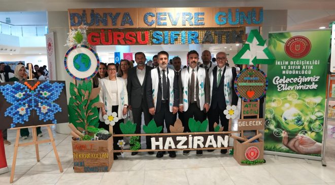Dünya Çevre Günü’nde sıfır atık farkındalığı