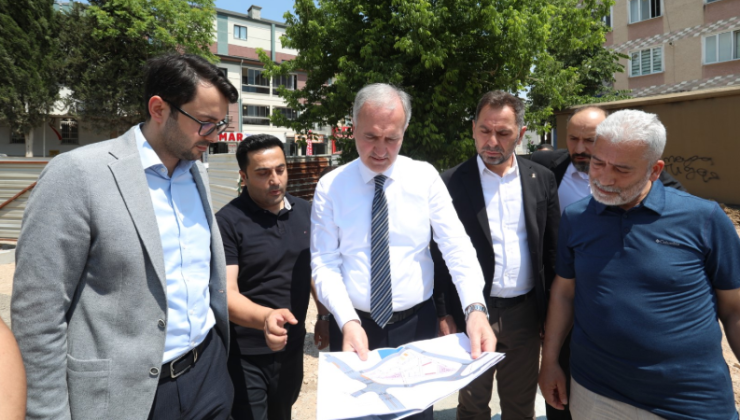 Alanyurt’un yeni meydanı yaz aylarında hizmete açılıyor