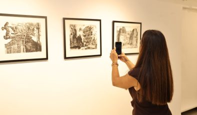 Zeki Müren Güzel Sanatlar Lisesi öğrencilerinden özgün baskıresim sergisi