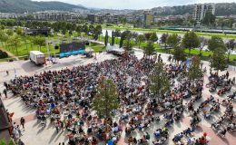 Dev ekranda Dünya Kupası heyecanı Bursa’da sürüyor