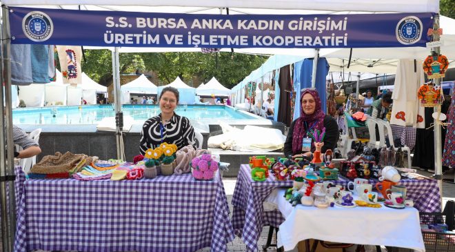 Bursa’da üreten kadınların büyük buluşması