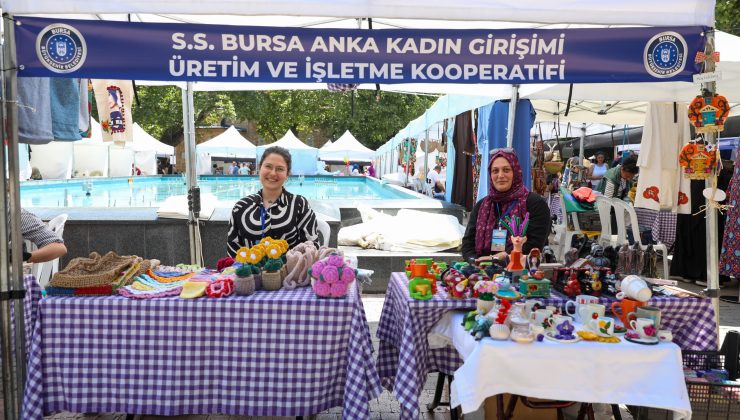 Bursa’da üreten kadınların büyük buluşması