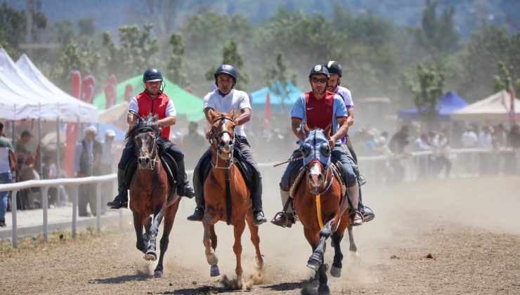 Ata sporu Rahvan Yarışlarında şampiyonlar kupalarına kavuştu