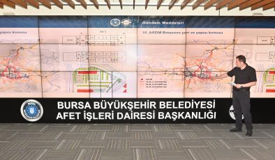 Bursa afetlere karşı hazırlığını güçlendiriyor