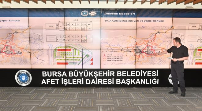 Bursa afetlere karşı hazırlığını güçlendiriyor