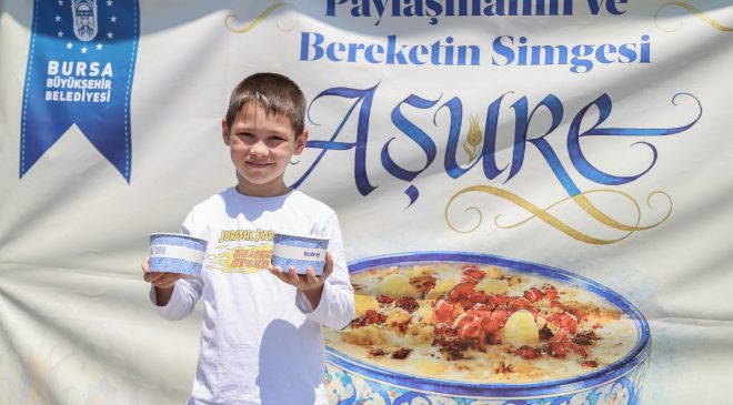 Muharrem ayında Bursa’da aşure kazanları kaynıyor