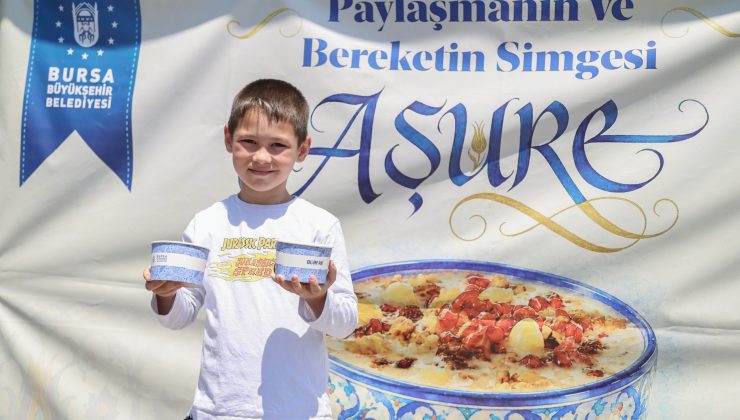 Muharrem ayında Bursa’da aşure kazanları kaynıyor