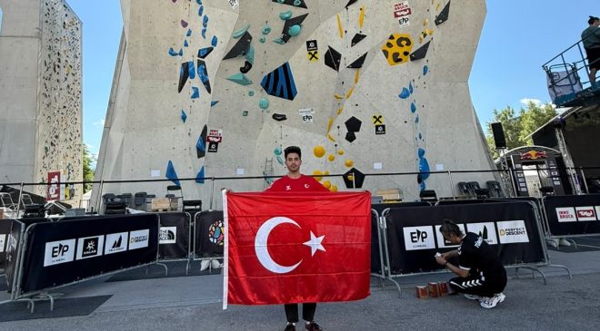 Milli sporcu Emre Doğan Innsbruck’ta mücadele etti