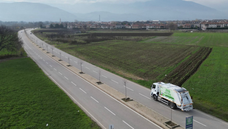 İnegöl’de temizlik filosuna yapay zeka desteği