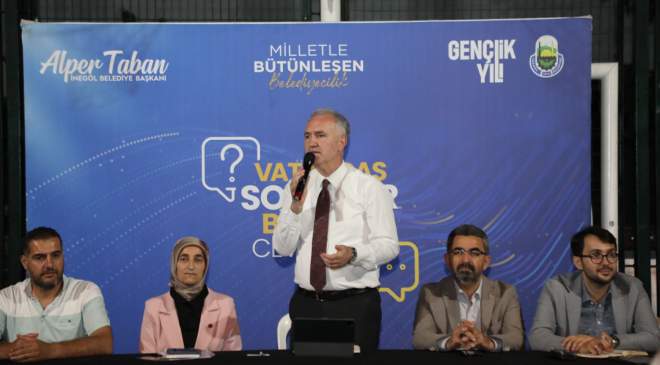 İnegöl’de sorunlar yerinde konuşuldu