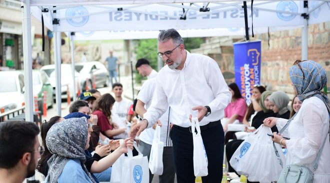 Başkan Erol: Gençlerimizin her fikri bizim için kıymetli