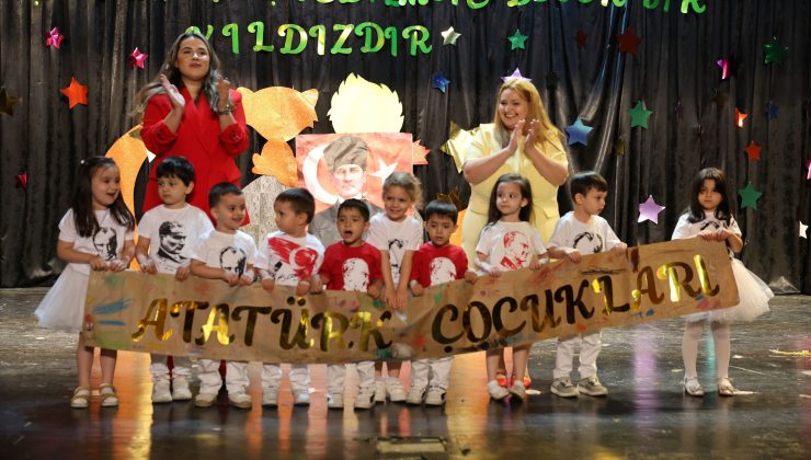 Uğur Böcekleri Kreşi öğrencilerinden görkemli yıl sonu kapanışı