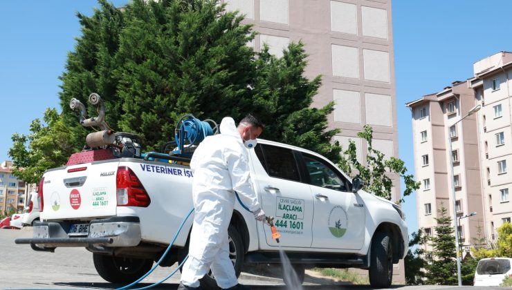 Osmangazi’de 136 mahallede haşere alarmına karşı önlem