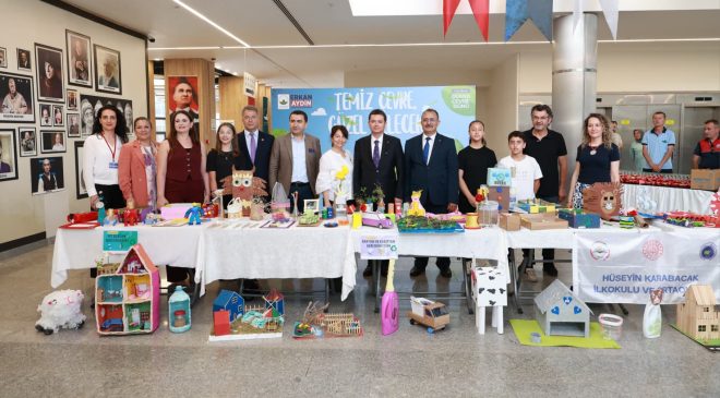 Dünya Çevre Günü’nde geri dönüşüm sevinci