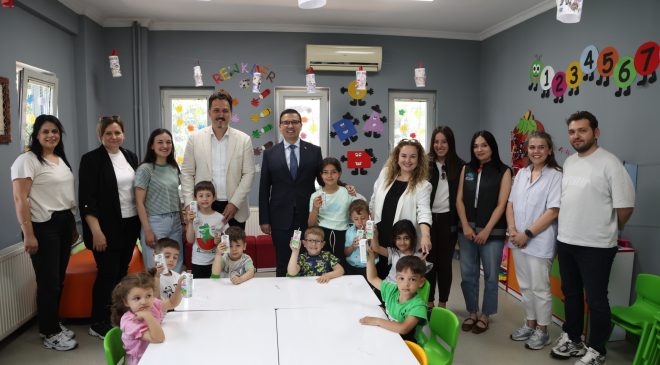 Nilüfer’de çocukların süt tüketimine destek