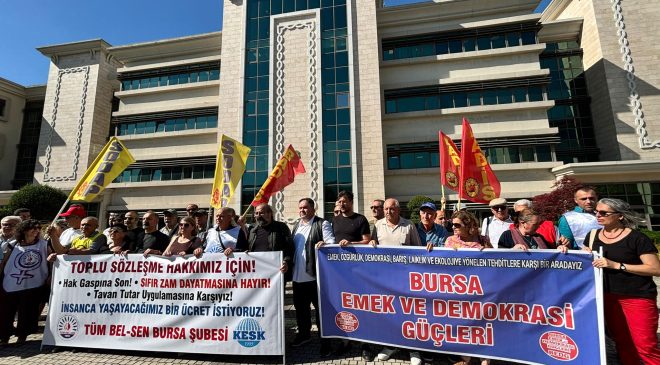 Bursa’da toplu sözleşme krizi