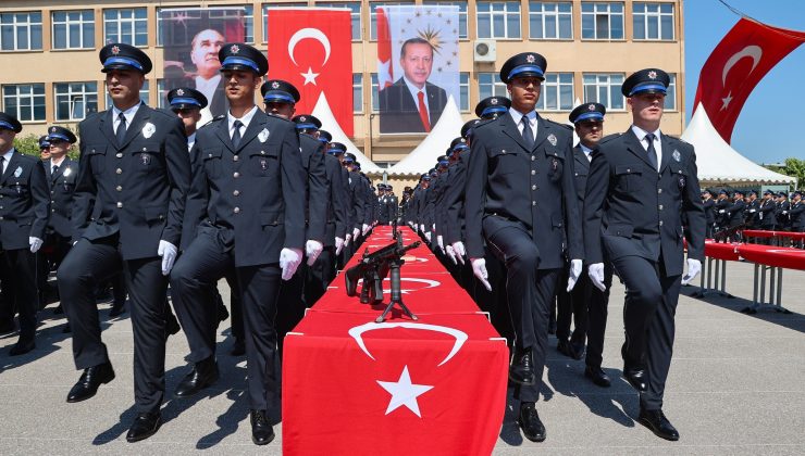 Bursa POMEM’de 475 polis adayı mezun oldu