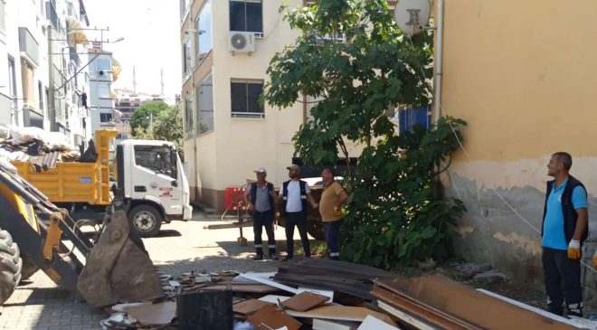 Gemlik sahilleri yaza hazırlanıyor