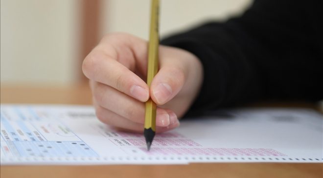 Öğrenciler LGS’de ter döktü
